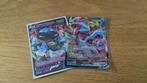 2  pokemon kaarten nm, Ophalen of Verzenden, Zo goed als nieuw