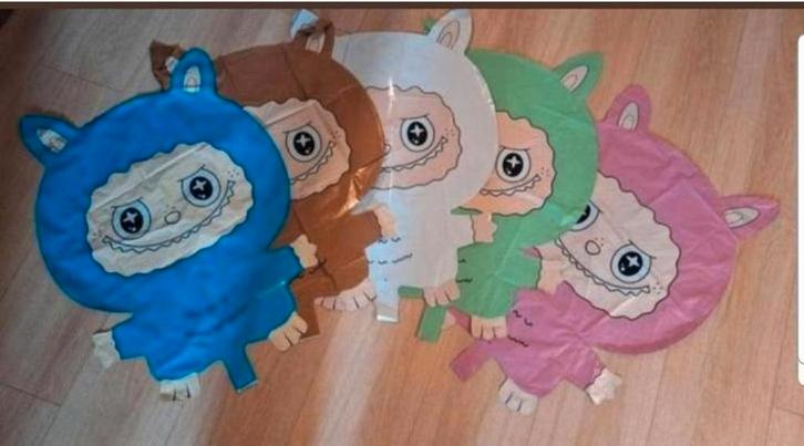 De allerlaatste labubu lafufu ballonnen, Hobby en Vrije tijd, Feestartikelen, Zo goed als nieuw, Versiering, Geboorte of Huwelijk