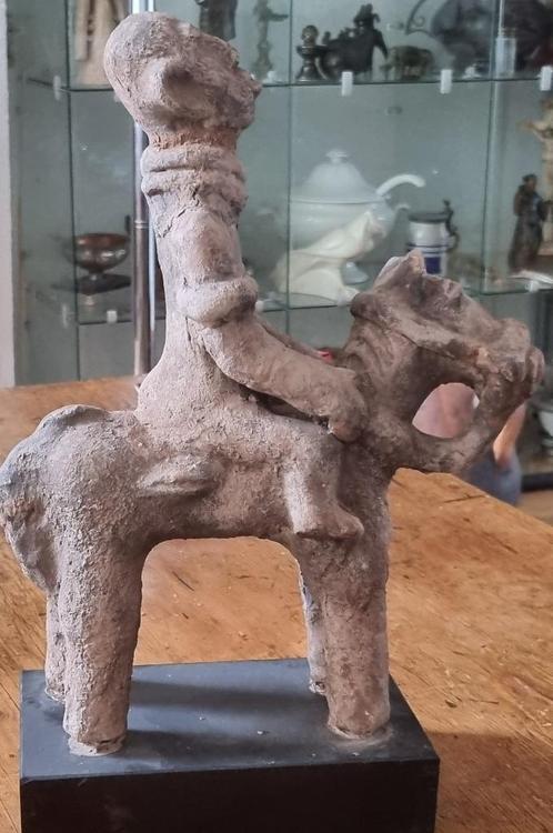 Etnografie, Afrika, Terracotta, Ruiter te paard, Komaland, Antiek en Kunst, Kunst | Niet-Westerse kunst, Ophalen