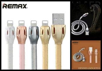 Dennis Gadgets :1x originele REMAX  SNAKE kabel div kleuren beschikbaar voor biedingen