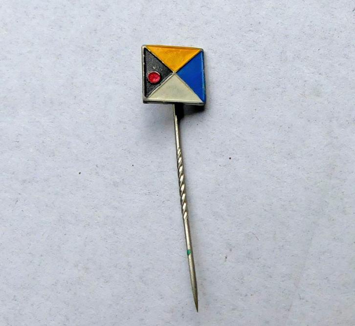 Nationale Energie Manifestatie 1955 wederopbouw Rotterdam, Verzamelen, Speldjes, Pins en Buttons, Gebruikt, Speldje of Pin, Stad of Land