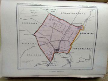 089 / Leerdam  /  Litho 1866  Kuyper  ZH beschikbaar voor biedingen