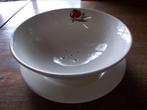 🍓Roomwitte fruittest, fruittes, uitlekschaal, vergiet., Huis en Inrichting, Keuken | Servies, Ophalen of Verzenden, Overige stijlen