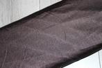 Charmeuse voering stof - uni donker bruin gekleurd #2782, Bruin, 120 cm of meer, Ophalen of Verzenden, Polyester
