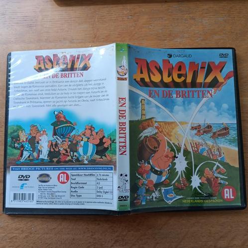 Astrix en de Britten, dvd, 1986, Cd's en Dvd's, Dvd's | Tekenfilms en Animatie, Zo goed als nieuw, Europees, Tekenfilm, Alle leeftijden