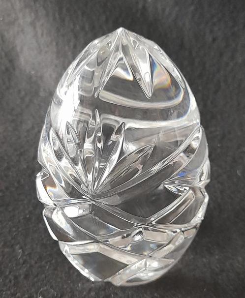 Ei van Violetta Kristal uit de regio Slask Polen, Antiek en Kunst, Curiosa en Brocante, Ophalen of Verzenden