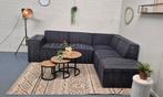 GRATIS LEVERING Nette hoekbank antraciet 265x220 GEREINIGD, Ophalen, 250 tot 300 cm, ., Hoekbank