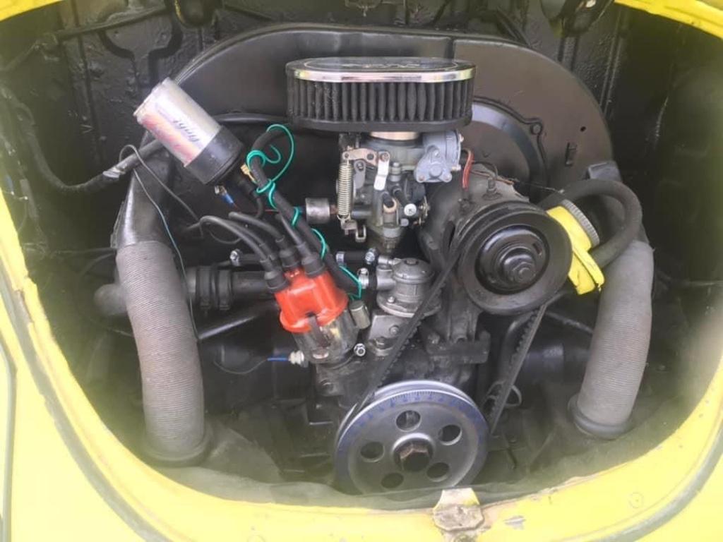 Incl garantie 1300 dubbelpoorts VW kever karmann t1 kubel, Auto-onderdelen, Motor en Toebehoren, Volkswagen, Gebruikt, Ophalen