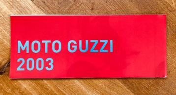 Moto Guzzi 2003 posterfolder beschikbaar voor biedingen