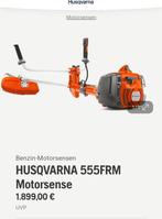 Husqvarna 555FRM Motorsense gladnieuw, Tuin en Terras, Bosmaaiers, Ophalen, Zo goed als nieuw, Benzine