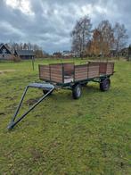 Kar/wagen voor achter trekker, Ophalen