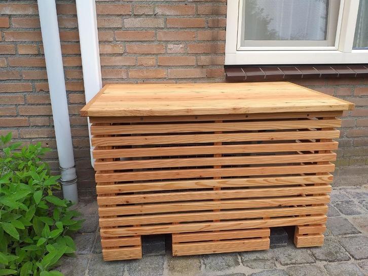 Jouw airco unit in een mooie duurzame Douglas hout ombouw!!, Tuin en Terras, Tuinmeubel-accessoires, Nieuw, Ophalen
