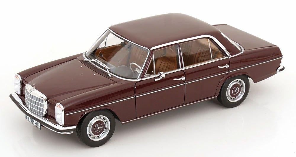 Mercedes-Benz 200 (W115) 1968 Dark Red Brown 1-18 Norev, Tschuiten@hotmail.com, Duitsland, Auto, Norev