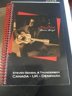 Steven Seagal And Thunderbox Mojo Priest Tour Itinerary + Cd, Ophalen of Verzenden, Gebruikt, Boek, Tijdschrift of Artikel
