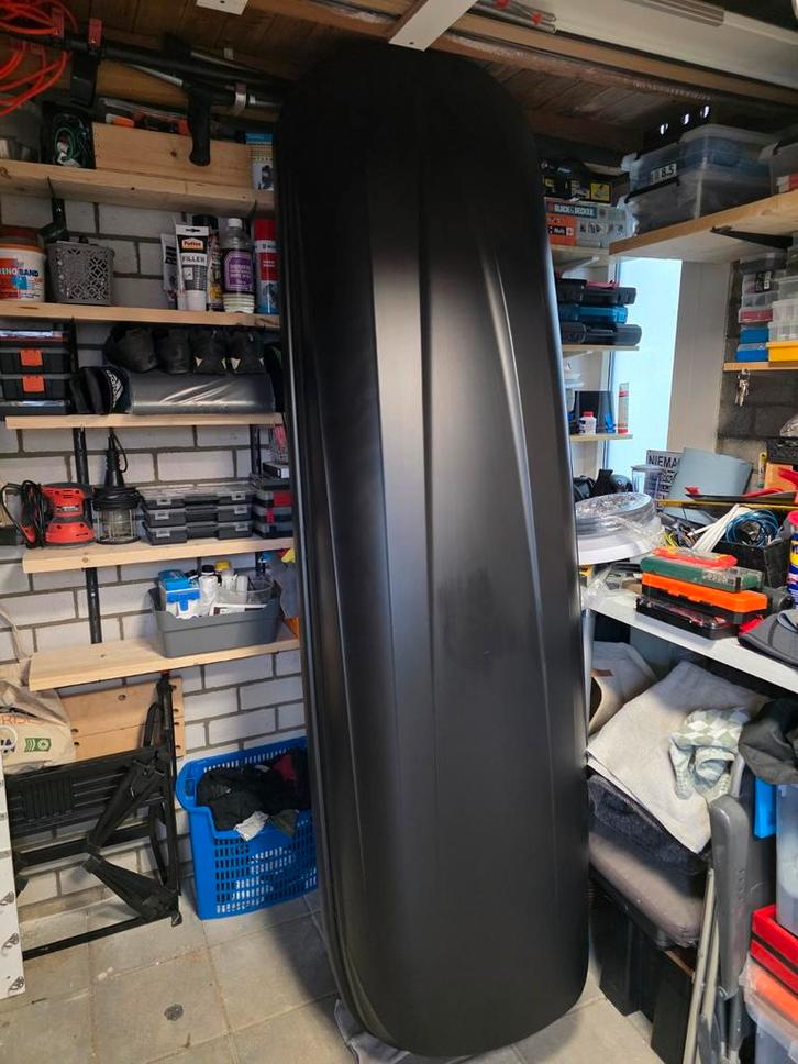 Dakkoffer - ZGAN Zwart, Auto diversen, Dakkoffers, Zo goed als nieuw, Ophalen