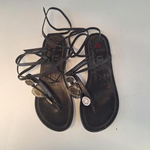 Dames sandaal, maat 38, Kleding | Dames, Schoenen, Zo goed als nieuw, Sandalen of Muiltjes, Zwart, Ophalen of Verzenden
