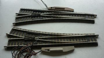 2 Fleischmann H0 6140 profiwissels L+R beschikbaar voor biedingen
