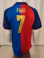 Gesigneerd Barcelona voetbal shirt Luis Figo met COA, Ophalen of Verzenden, Nieuw, Buitenlandse clubs, Shirt