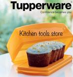 Tupperware Trendy Cakedoos Rechthoek bewaardoos voorraad, Ophalen of Verzenden, Nieuw, Oranje, Bak of Kom