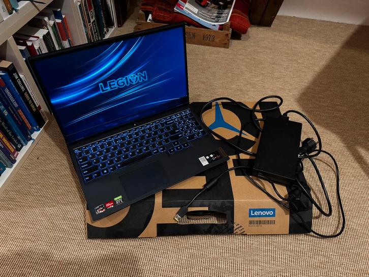 Lenovo Legion 5 15ACH6H perfecte staat – RTX 3060 – 16GB RAM, Computers en Software, Windows Laptops, Zo goed als nieuw, 15 inch