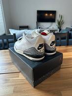 Nike Air Jordan 3 White Cement Maat 40, Ophalen of Verzenden, Gedragen, Wit