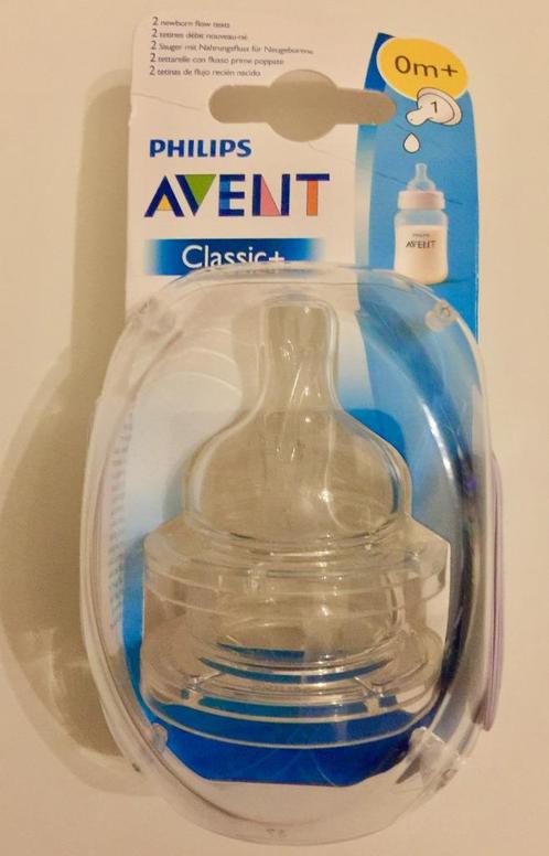 Philips Avent Classic 0m NIEUW speen spenen 2x2 stuks, Kinderen en Baby's, Babyvoeding en Toebehoren, Nieuw, Overige typen, Ophalen of Verzenden