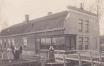 693U fotokaart Hazerswoude, woon/winkelhuis, Eduard Sanders, Ophalen of Verzenden, Voor 1920, Ongelopen, Zuid-Holland