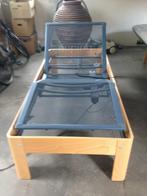 Prachtige auping auronde seniorenbed 200x90 elektrisch, Huis en Inrichting, Slaapkamer | Bedden, Ophalen, 90 cm, 200 cm, Hout