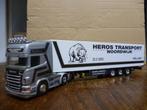 Tekno Scania R 500 Heros Transport, Hobby en Vrije tijd, Modelauto's | 1:50, Verzenden, Nieuw, Bus of Vrachtwagen, Tekno