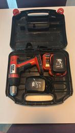 Black & decker ps142 accu klopboormachine, Ophalen, Gebruikt, Boor- en Schroefmachine, Variabele snelheid