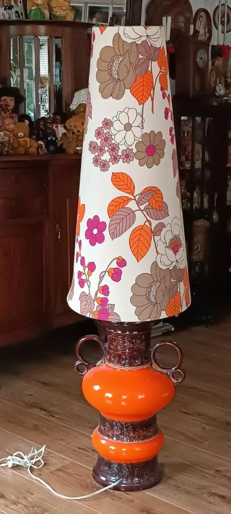 Grote vintage vloerlamp, West Germany., Antiek en Kunst, Antiek | Lampen, Ophalen
