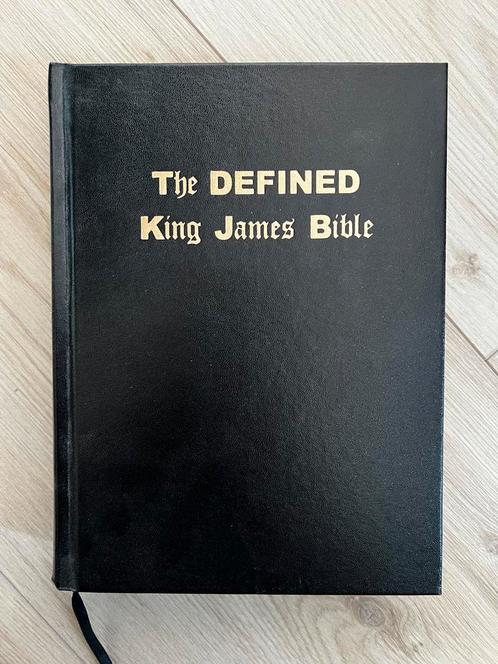 The defined King James Bible, medium print, Boeken, Godsdienst en Theologie, Nieuw, Christendom | Katholiek, Christendom | Protestants