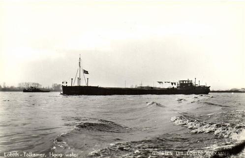 Lobith - Tolkamer, Hoog water - Groeten uit Lobith Tolkamer, Verzamelen, Ansichtkaarten | Nederland, Ongelopen, Overijssel, 1920 tot 1940