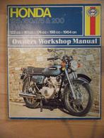 HONDA 125 - 160 - 175 - 200 Twin Haynes werkplaats handboek, Ophalen of Verzenden, Honda