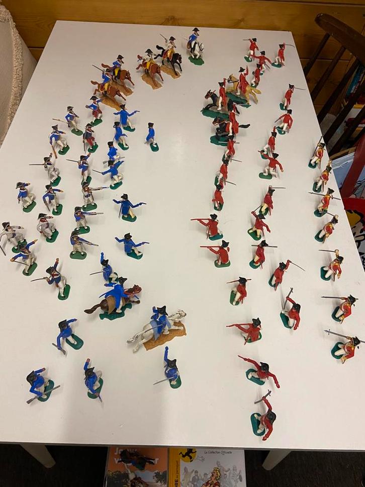 Groot timpo leger onafhankelijkheids oorlog, Verzamelen, Poppetjes en Figuurtjes, Zo goed als nieuw, Ophalen of Verzenden