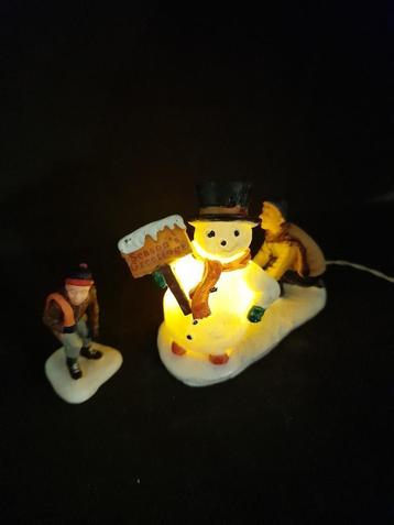 Lemax Frosty Friendly 2 delige set beschikbaar voor biedingen