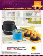 TUPPERWARE Versdoosjes Small 150 ml + Large 450 ml & Tasje, Ophalen of Verzenden, Nieuw, Blauw