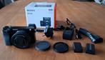 Sony A6100 + 16-50mm PZ OSS II lens - Met Slechts 357 Clicks, Ophalen of Verzenden, Zo goed als nieuw, Sony, Geen optische zoom