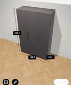 Ikea Pax kast, Ophalen, Kunststof, Gebruikt, 200 cm of meer