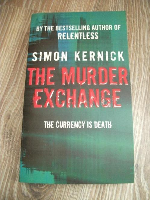 Simon Kernick - The Murder Exchange ENGELSTALIG, Boeken, Thrillers, Gelezen, Amerika, Ophalen of Verzenden