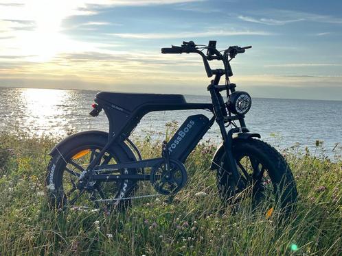 Fatbike Crossboss V8, Fietsen en Brommers, Elektrische fietsen, Zo goed als nieuw, Overige merken, 59 cm of meer, 50 km per accu of meer