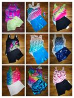 Turnpak/turnpakje/turnpakjes/gympakje maat 116, Sport en Fitness, Turnen, Kleiner dan kindermaat 122, Ophalen of Verzenden, Zo goed als nieuw