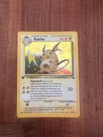 Raichu fossil first edition dutch, Ophalen of Verzenden, Zo goed als nieuw, Losse kaart