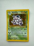 Nidoking 11/130 Holo Base Set Pokémonkaart, Hobby en Vrije tijd, Verzamelkaartspellen | Pokémon, Verzenden, Gebruikt, Losse kaart