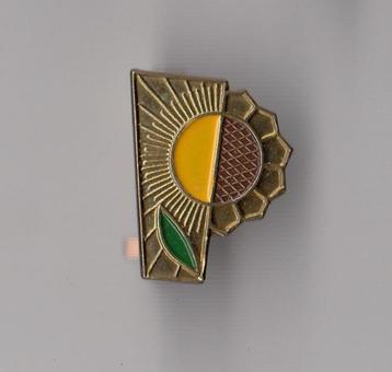 Zonnebloem broche beschikbaar voor biedingen