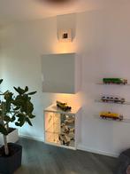 Besta Ikea kasten 6x Hoogglans Wit, Ophalen, Gebruikt, Minder dan 100 cm, 25 tot 50 cm
