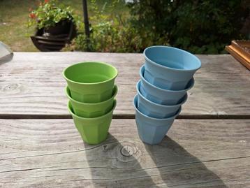 Bamboe Bekers - Set van 7 beschikbaar voor biedingen
