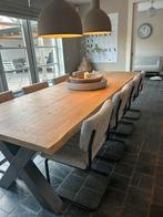 8 eetkamerstoelen, Huis en Inrichting, Ophalen, Zo goed als nieuw, Rechthoekig, 50 tot 100 cm