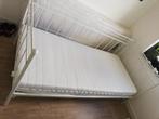 Bed incl matras direct op te halen, 90 cm, Gebruikt, Eenpersoons, Metaal