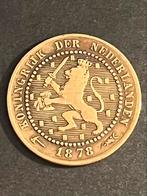 1 cent Koning Willem lll 1878, Ophalen of Verzenden, Koning Willem III, 1 cent